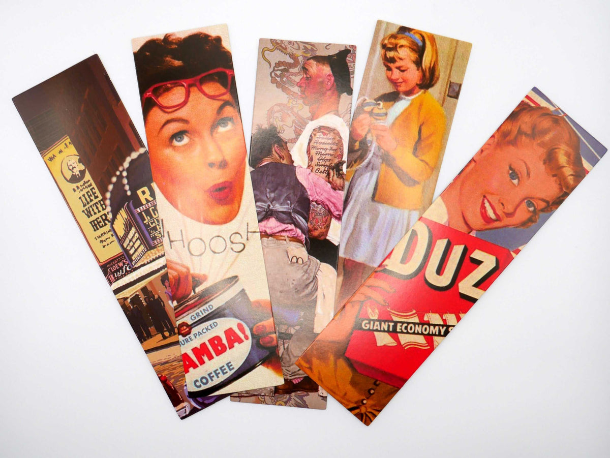 Retro Americana Paper Bookmarks (Set of 3) – Consulate X, view 3 of 4