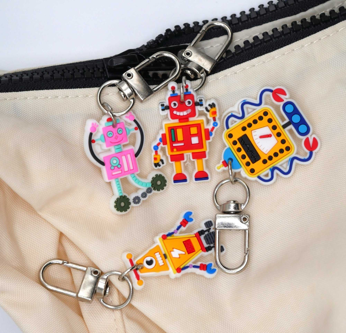 Fun Robot Keychain & Bag Charm – Consulate X, view 1 of 2