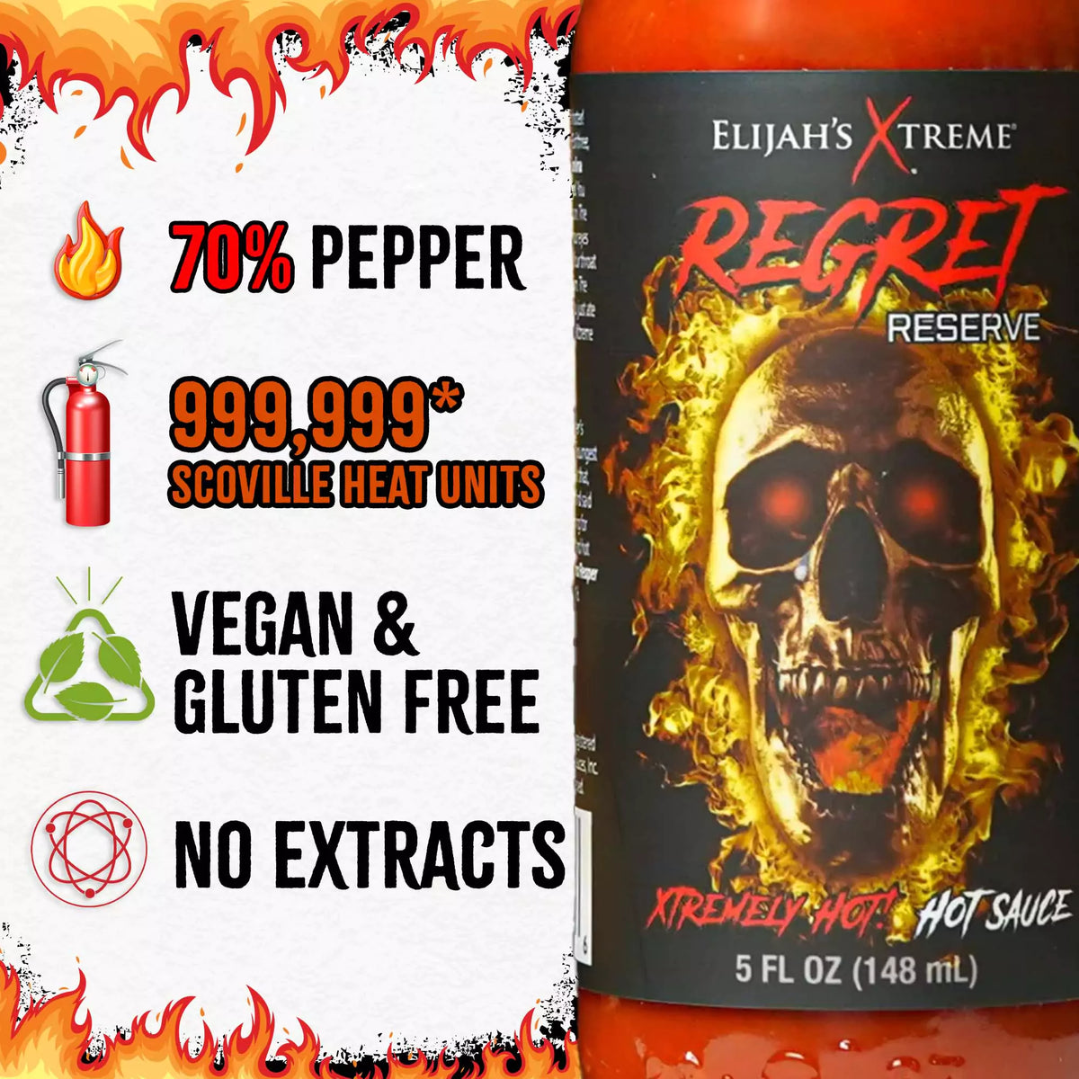 Regret Reserve Hot Sauce – Consulate X, view 3 of 6
