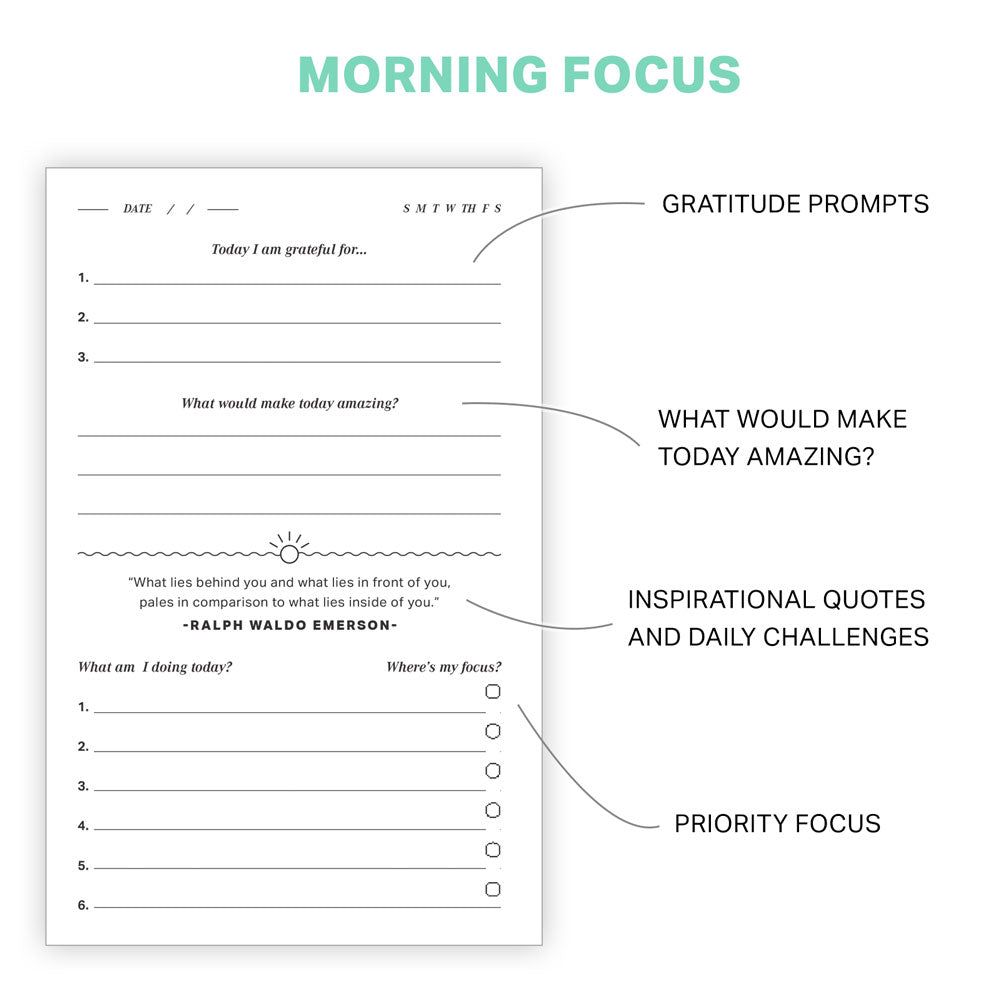 OneBook All-in-One Undated Daily Planner, Notebook, & Journal – Consulate X, view 5 of 6