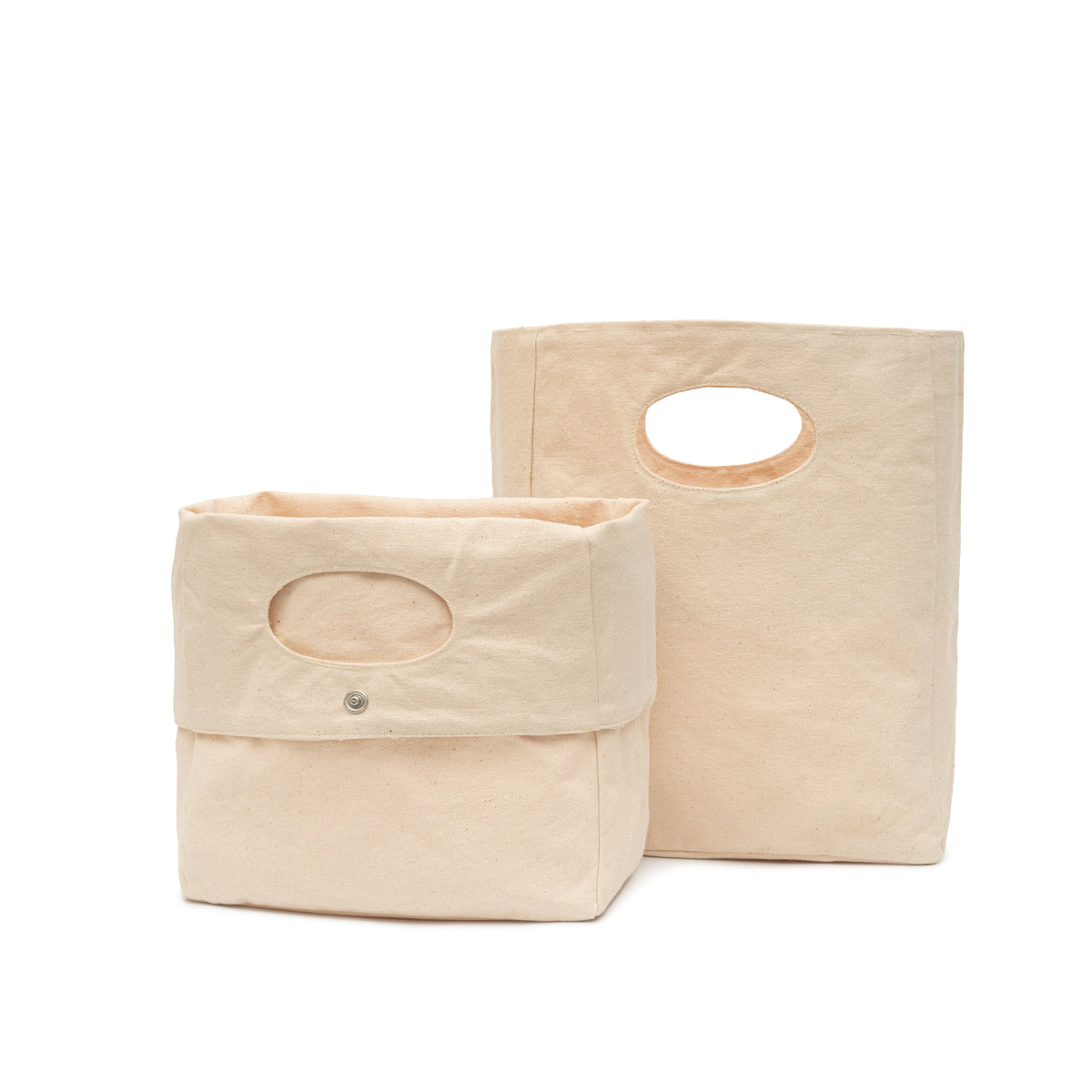 Canvas Basket - Set of 2 – Consulate X, view 4 of 6