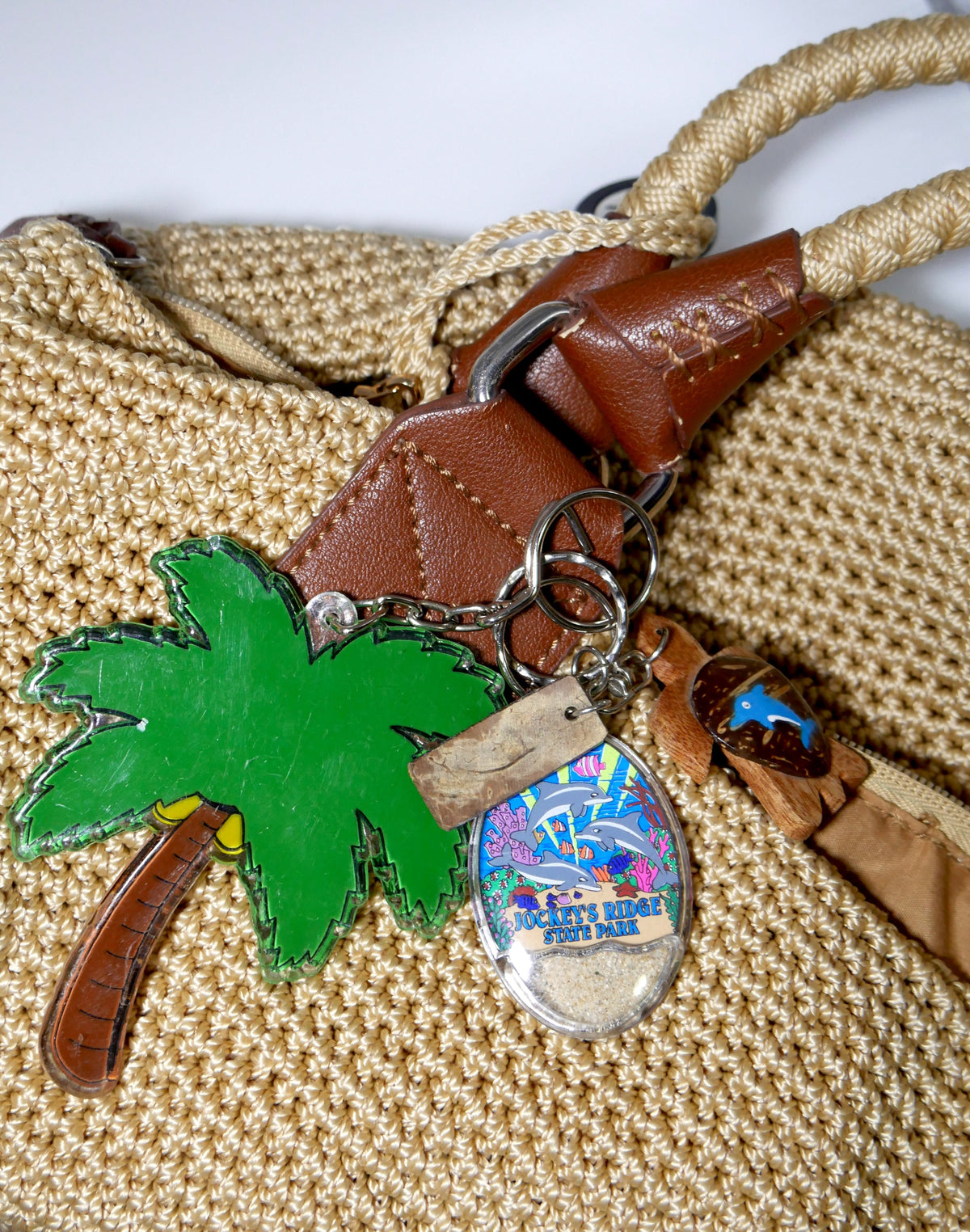 Vintage Keychain & Bag Charm Stack (Set of 3) – Consulate X, view 3 of 4