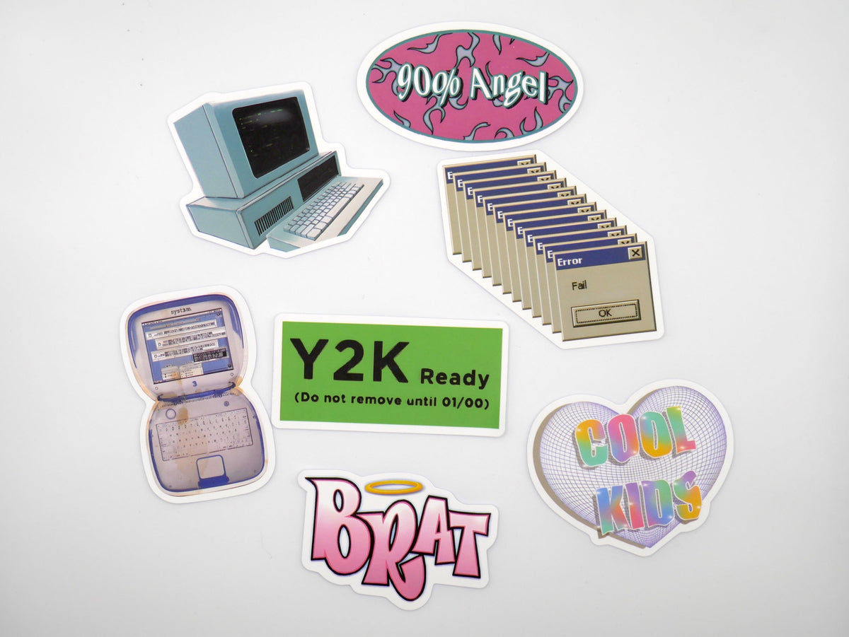 00s, Y2K Pink Themed Girly Stickers (Random Set of 10) – Consulate X, view 2 of 3