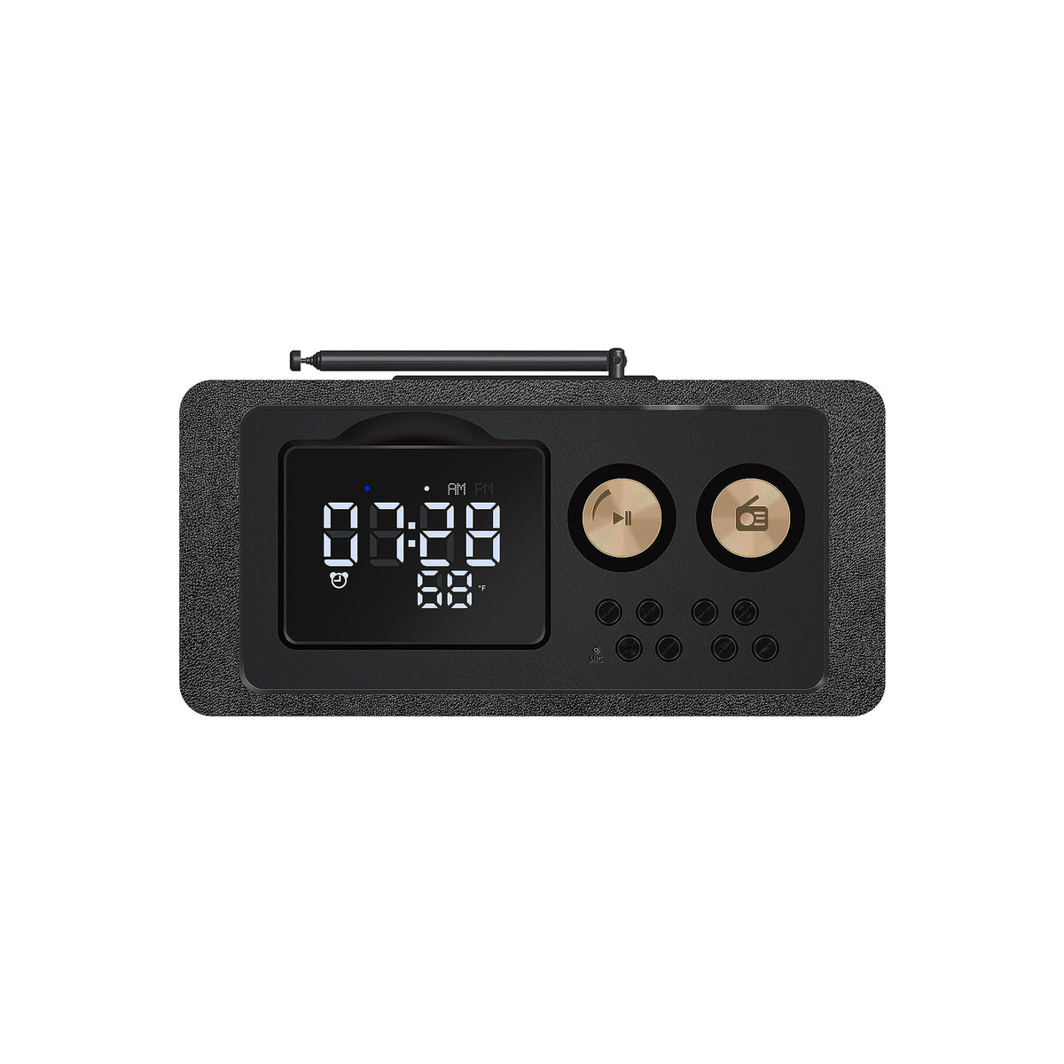 Fuse Zide Vintage Retro Radio with Alarm Clock – Consulate X, view 4 of 5